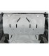 Planchas - protector frontal de aluminio 4mm  RIVAL para Mitsubishi L200
