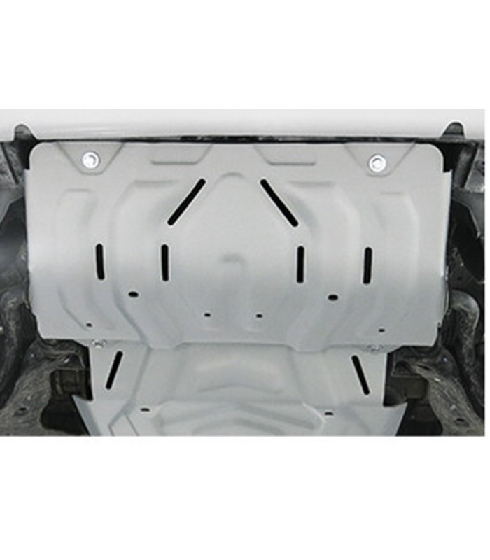 Planchas - protector frontal de aluminio 4mm  RIVAL para Mitsubishi L200