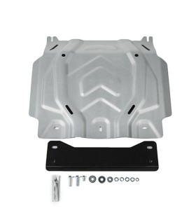 Plancha - protector carter de aluminio 4mm  RIVAL para Mitsubishi L200