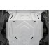 Plancha - protector carter de aluminio 4mm  RIVAL para Mitsubishi L200