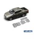 Planchas - protectores de aluminio de 4mm  RIVAL para Mitsubishi L200 Pick up