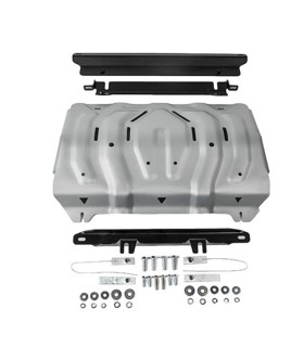 Planchas - protector frontal de aluminio 6mm  RIVAL para Mitsubishi L200