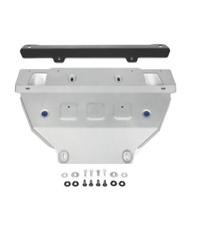 Planchas - protector frontal de aluminio 6mm  RIVAL para Isuzu D-Max