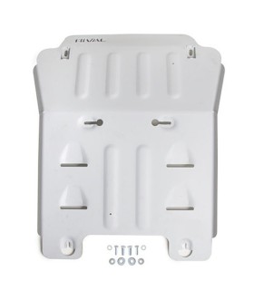 Planchas - protector frontal de aluminio 6mm  RIVAL para Isuzu D-Max desde 2020