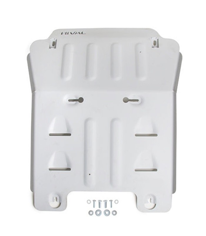 Planchas - protector frontal de aluminio 6mm  RIVAL para Isuzu D-Max desde 2020