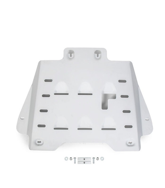 Planchas - protector caja cambios de aluminio 6mm  RIVAL para Isuzu D-Max desde 2020