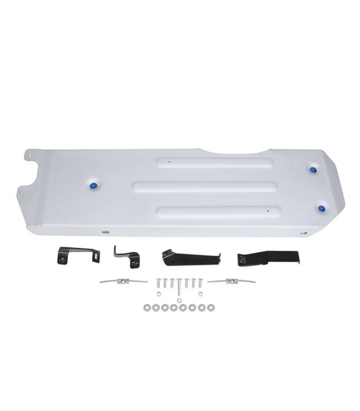 Planchas - protector deposito combustible de aluminio 6mm  RIVAL para Isuzu D-Max desde 2020
