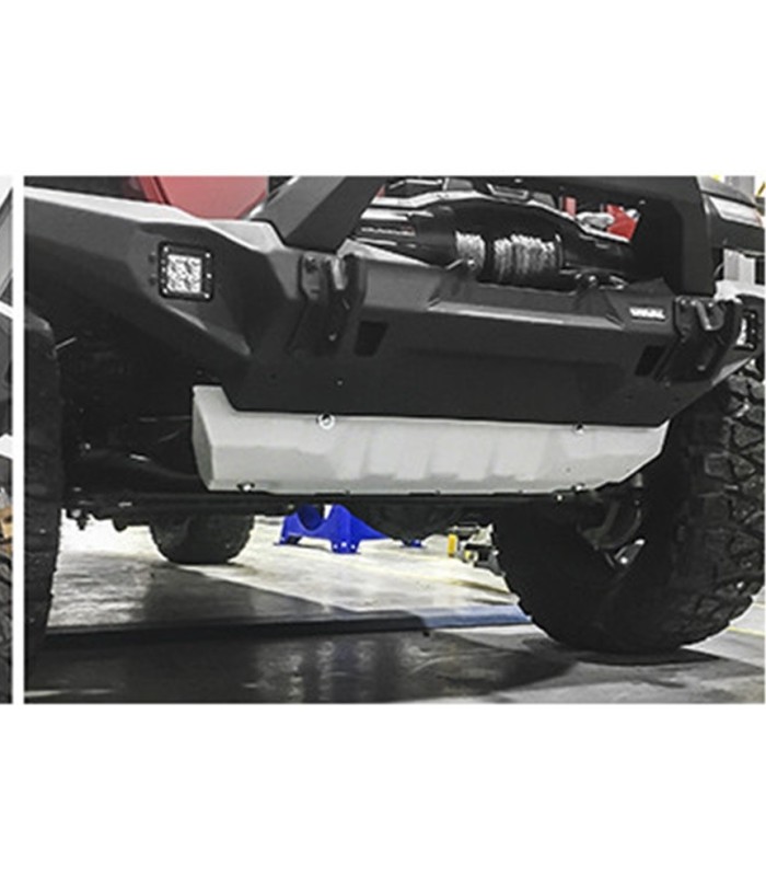 Planchas de proteccion de aluminio 6mm para caja cambios  RIVAL  de Jeep Gladiator