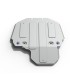 Planchas - protector  carter y cambio Rival en aluminio para Range Rover Sport