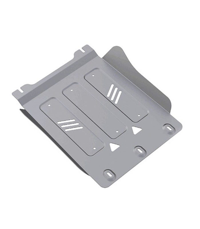 Planchas - protector caja cambio de aluminio de 6mm  RIVAL para Mitsubishi L200 Triton