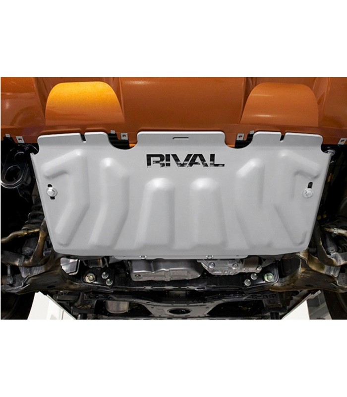 Planchas de protector de aluminio de 6mm de  radiador RIVAL  para Nissan Navara D40 y Pathfinder