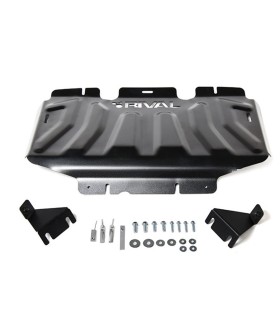 Planchas de protector de aluminio de 6mm de  radiador RIVAL  para Nissan Navara D40 y Pathfinder