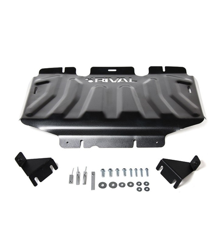 Planchas de protector de aluminio de 6mm de  radiador RIVAL  para Nissan Navara D40 y Pathfinder