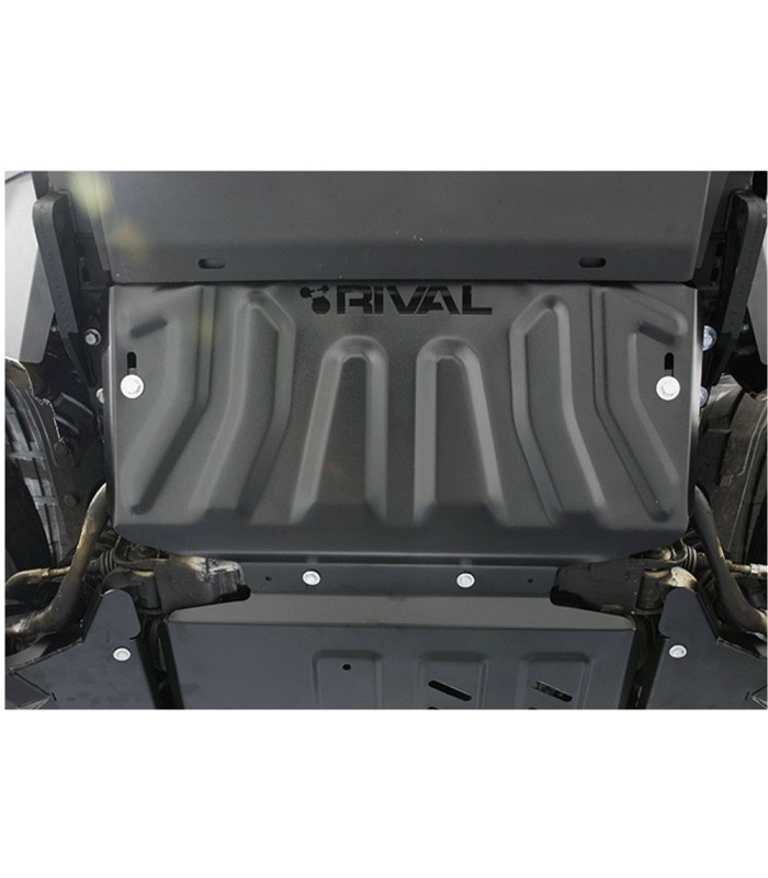 Planchas de protector de aluminio de 6mm de  radiador RIVAL  para Nissan Navara D40 y Pathfinder