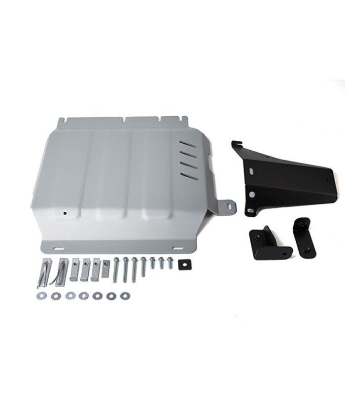Planchas de protector de aluminio 4mm de transfer RIVAL  para Nissan Navara D40 y Pathfinder