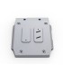 Protector caja cambios de aluminio de 6mm de RIVAL para Suzuki Jimny