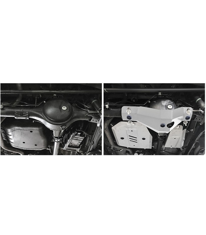 Protector diferencial trasero de aluminio  de RIVAL para Suzuki Jimny