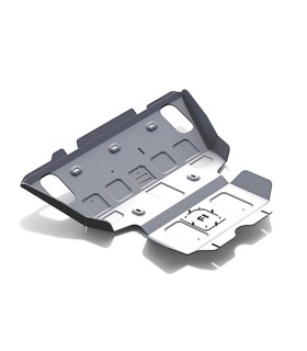 Planchas de proteccion de aluminio 6mm para carter  RIVAL  de Toyota Hilux Vigo
