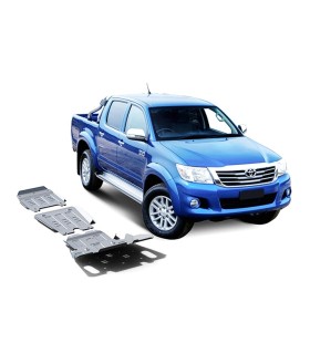 Planchas de protector  de aluminio 6mm para deposito  RIVAL  de Toyota Hilux Vigo