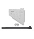 Protector de caja transfer RIVAL en aluminio de 6mm  para Toyota Land Cruiser 250