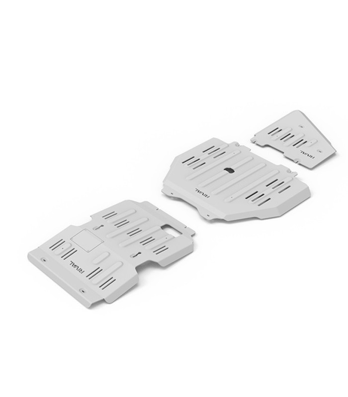 Protectores de bajos RIVAL en aluminio de 6mm  para Toyota Land Cruiser 250