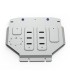 Protector de motor RIVAL en aluminio de 6mm  para Toyota Land Cruiser 200
