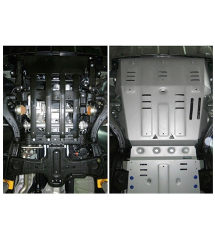 Protección de bajos RIVAL protector de radiador  en aluminio de 6mm Volkswagen Amarok 1