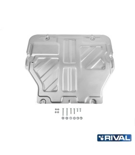 Protector de carter RIVAL en aluminio 3mm Volkswagen T5 - T6 Multivan