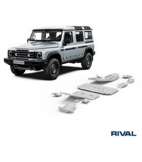 Protectores  RIVAL en aluminio 6mm  para Ineos Grenadier 4x4