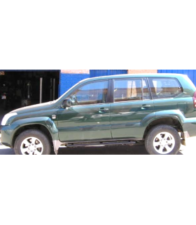 Juego de estriberas laterales de gato Hilift Toyota Land Cruiser 120