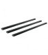 3 Barras cruz Alu Cargo negras para Mitsubishi Montero V20 5puertas