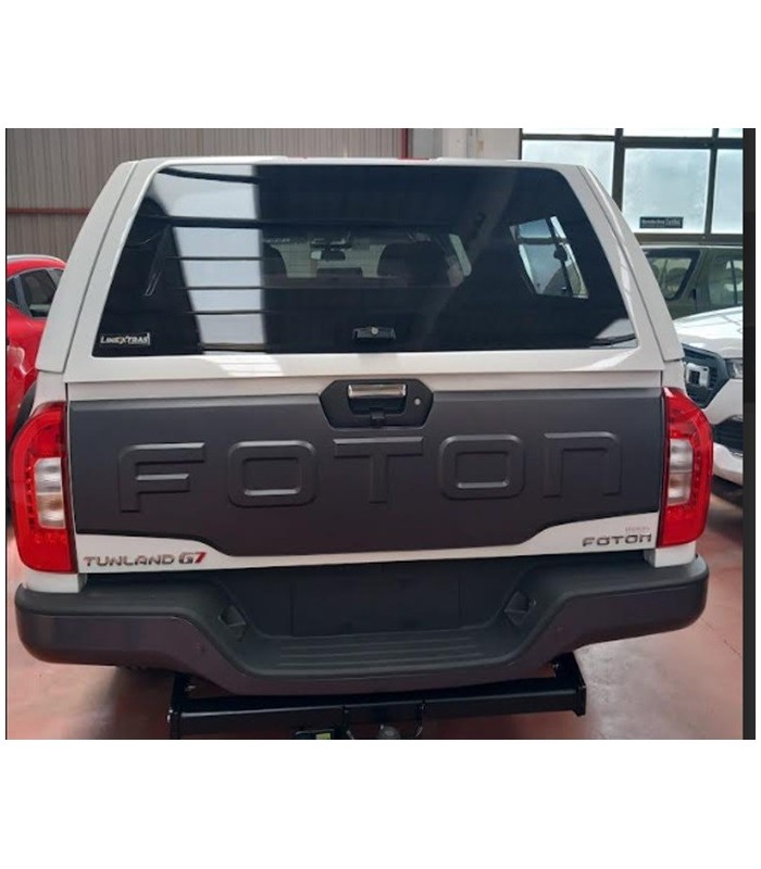 Hard top con ventanas , capota pintada de fibra para Pick up  FOTON TUNLAN G7