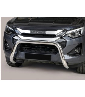 Defensas delanteras 76mm homologada CE de Isuzu D-max