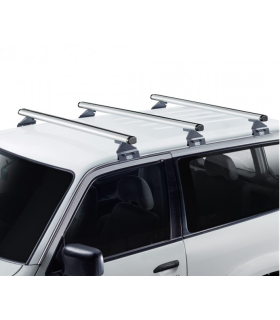 Juego de 3 barras de techo CRUZ ALU CARGO AF para Peugeot Partner L2