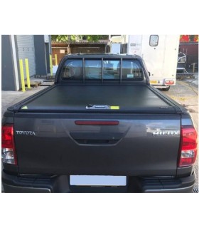 Tapa enrollable para Pick up Toyota Hilux Revo con rejilla