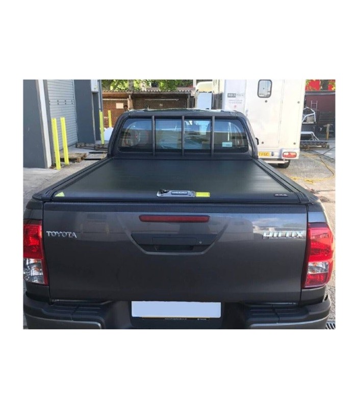 Tapa enrollable para Pick up Toyota Hilux Revo con rejilla