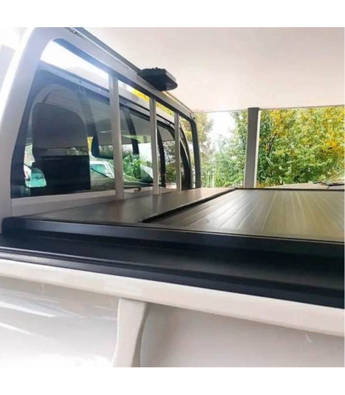 Tapa enrollable para Pick up Toyota Hilux Revo con rejilla