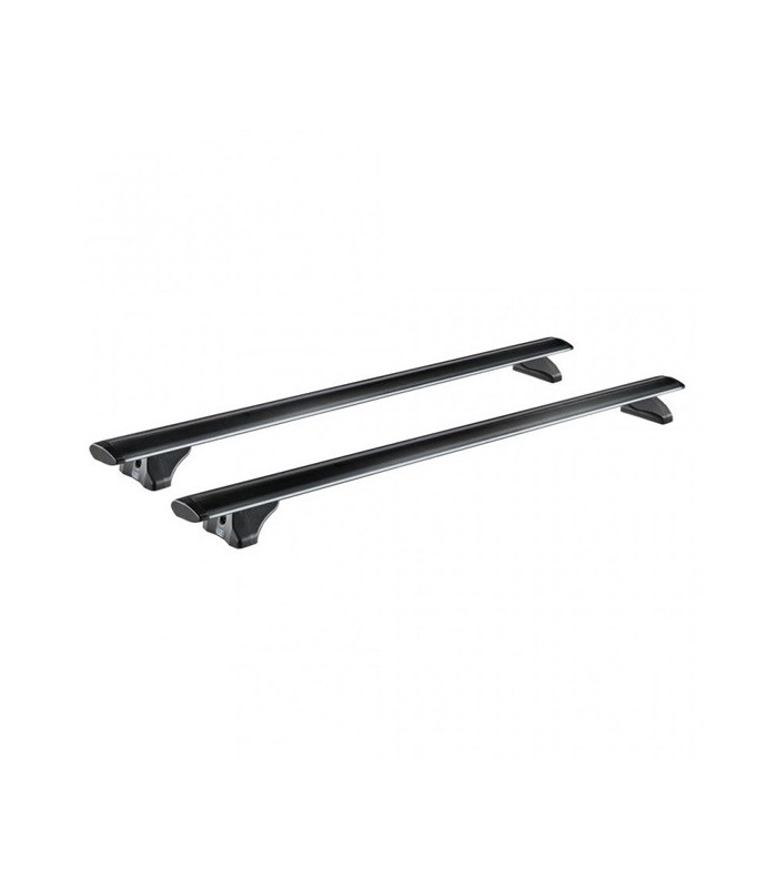 Juego de 2 barras CRUZ Airo Fix en aluminio negro Toyota Land Cruiser 250 4x4