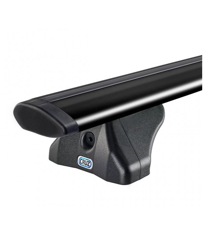 Juego de 2 barras CRUZ Airo Fix en aluminio negro Toyota Land Cruiser 250 4x4