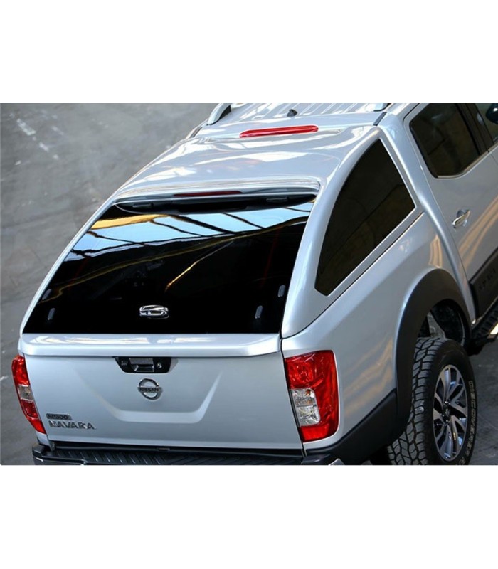 Hard Top ALPHA en fibra, con ventanas elevables para Pick up Mercedes X