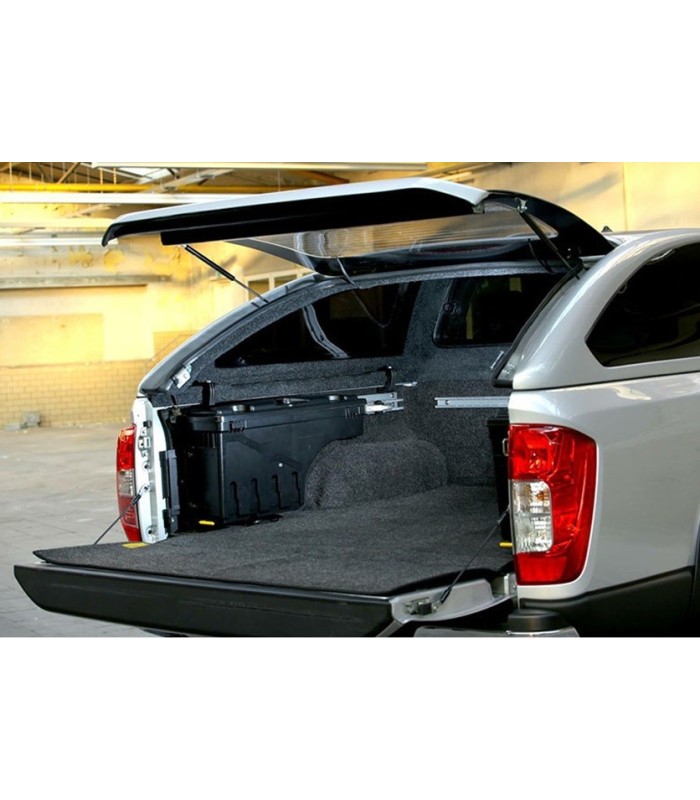 Hard Top ALPHA en fibra, con ventanas elevables para Pick up Mercedes X