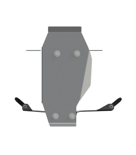 Planchas de proteccion - Protector de diferencial en aluminio Sheriff  de Subaru Outback