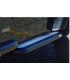 Estriberas en plataforma de aluminio con tubo negro Ø50mm jeep