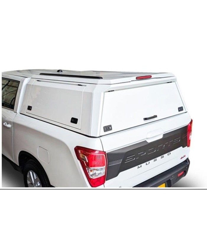 Hard top metalico con portones para Ssangyong Musso Pick up