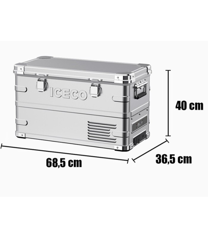 Nevera ICECO APL35 INOX 35L para coches y todo terreno