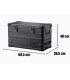 Nevera ICECO APL35 negra 35L para coches y todo terreno