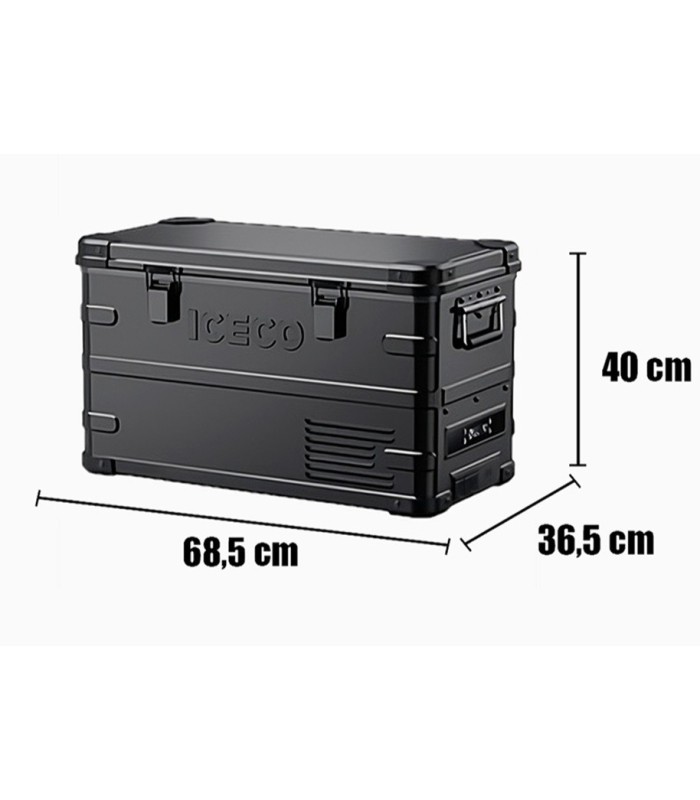 Nevera ICECO APL35 negra 35L para coches y todo terreno
