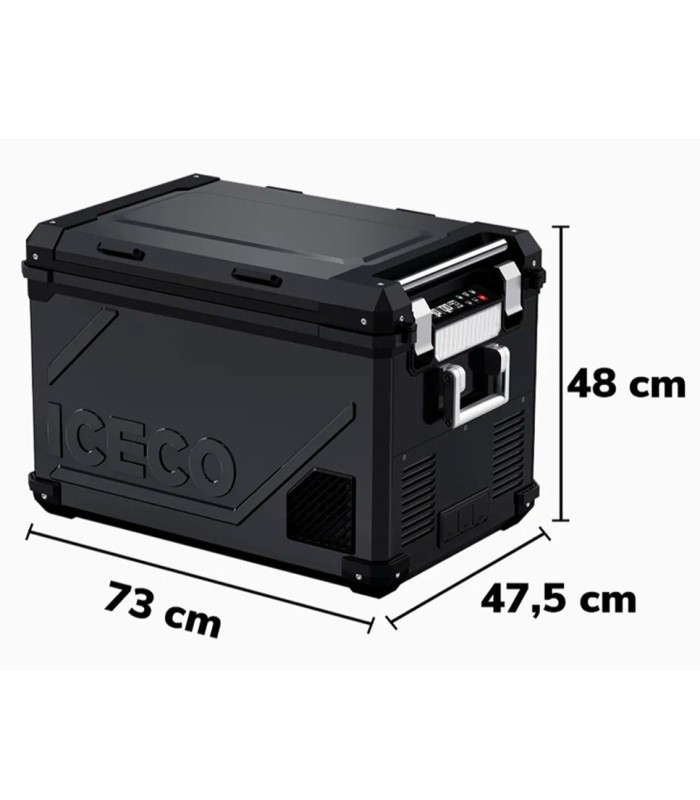 Nevera ICECO APL55 negra 55L  para coches y todo terreno