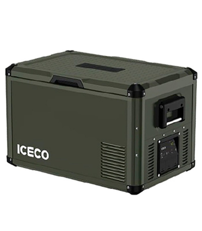Nevera ICECO  verde 60L para coches y todo terreno