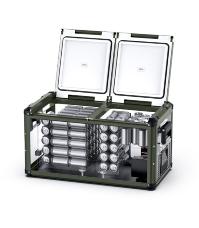 Nevera ICECO  75L verde para coches y todo terreno